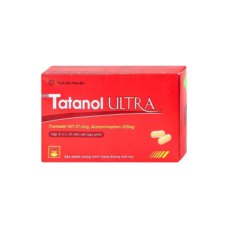 Thuốc giảm đau, hạ sốt Tatanol Ultra | Hộp 30 viên