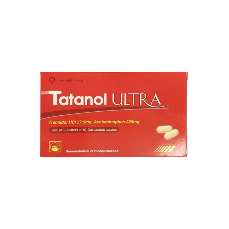 Thuốc giảm đau, hạ sốt Tatanol Ultra | Hộp 30 viên