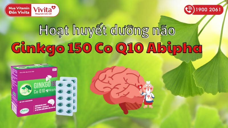 Ginkgo 150 Co Q10 Abipha là thuốc gì?