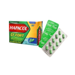 Thuốc giảm đau, hạ sốt, trị cảm cúm Hapacol CF Fort