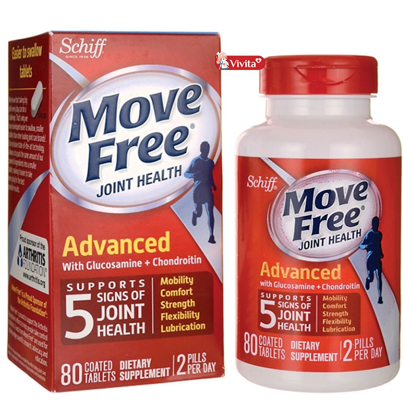 Viên uống xương khớp Schiff Move Free Joint Health Advanced 200 viên của Mỹ