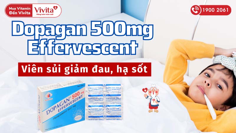 Dopagan 500mg Effervescent là thuốc gì?