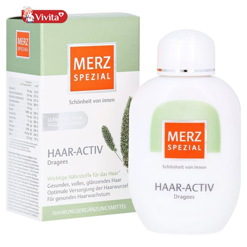 Viên uống Merz Haar-Activ trị rụng tóc và làm dày tóc