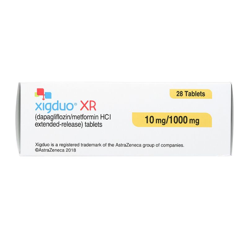 Thuốc điều trị tiểu đường Xigduo XR 10mg/1000mg | Hộp 28 viên