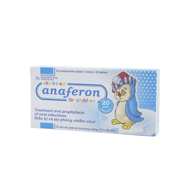 Thuốc kháng virus cho trẻ em Anaferon For Children | Hộp 20 viên