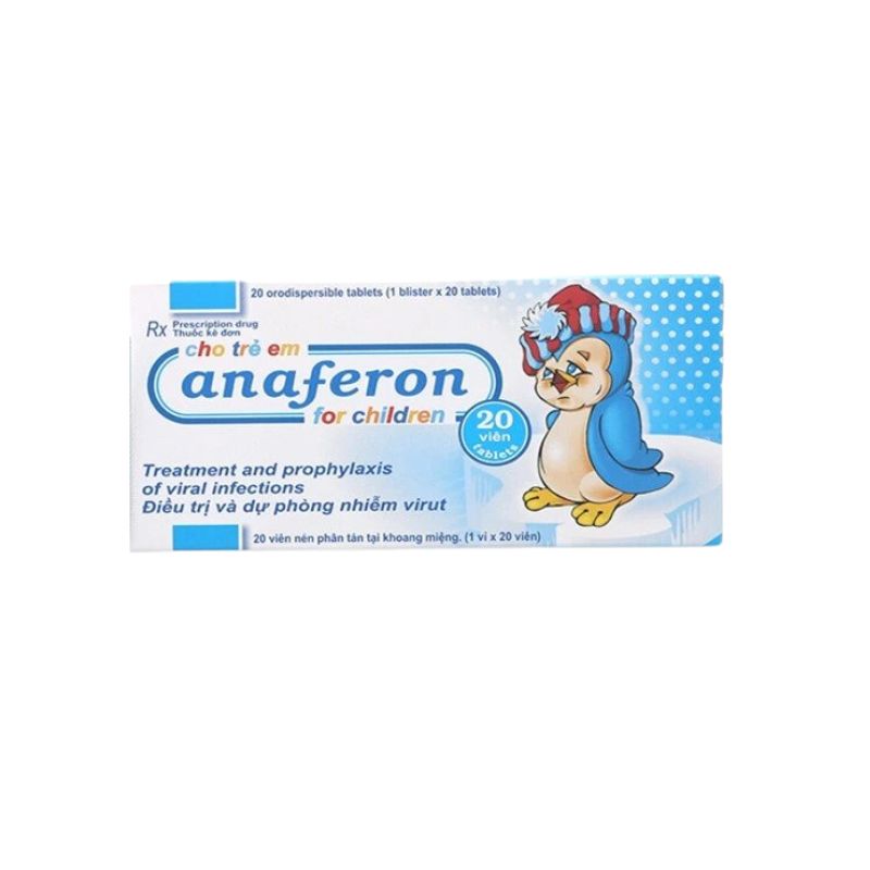 Thuốc kháng virus cho trẻ em Anaferon For Children | Hộp 20 viên