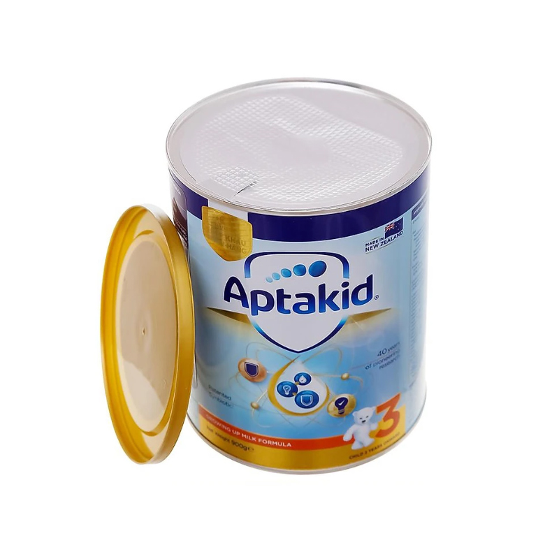 Aptakid 3 Growing Up Formula New Zealand Sữa Bột Hỗ Trợ Tăng Cường Hệ Miễn Dịch Cho Trẻ Trên 2 Tuổi (Hộp 900gr)