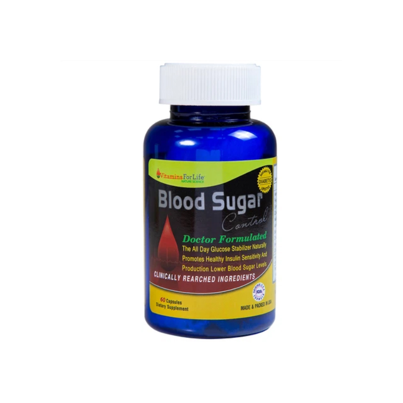 Blood Sugar Control Vitamins For Life Viên Uống Cho Người Tiểu Đường Hộp 60 Viên Của Mỹ