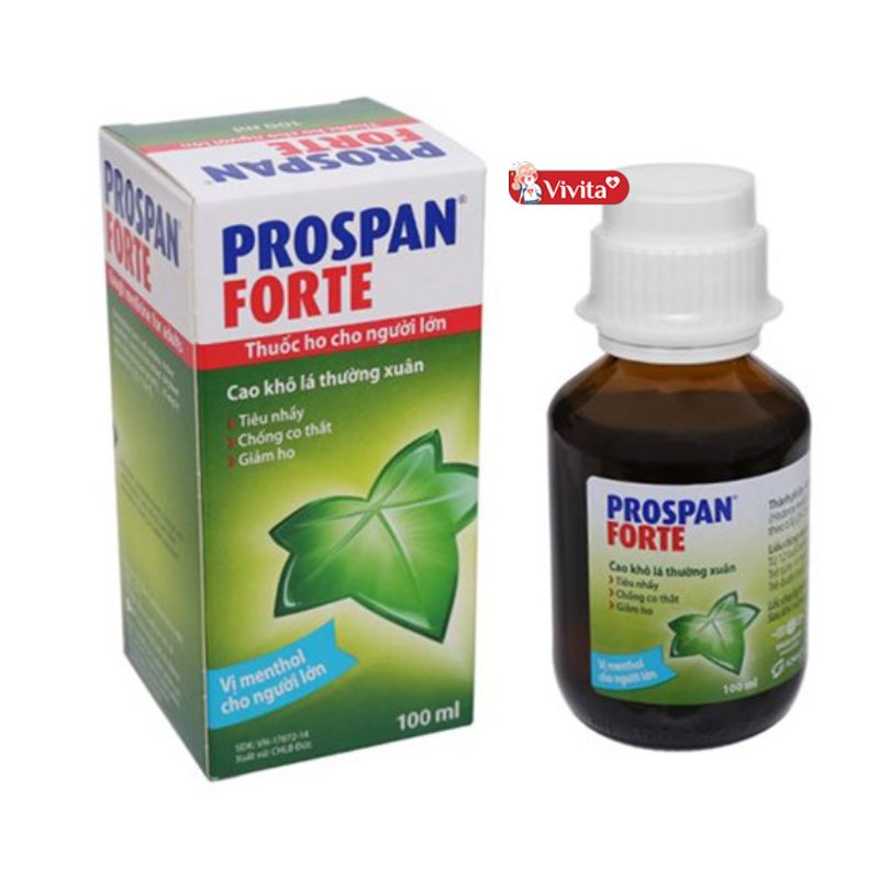 Liệu trình dùng Prospan cho trẻ em và Prospan cho người lớn