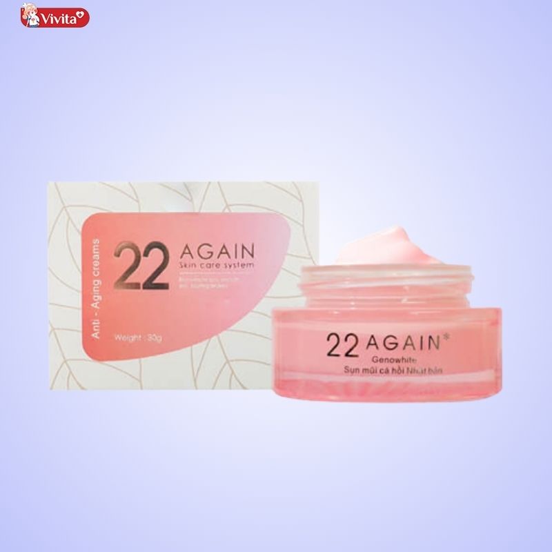Kem dưỡng 22 Again bản mới nhất 2024.