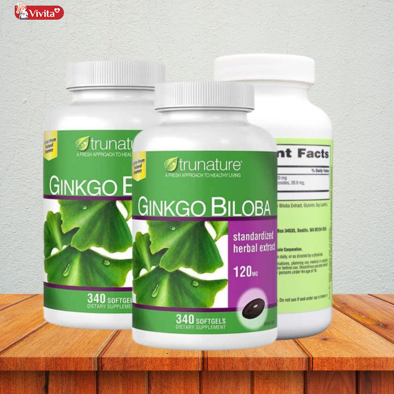 Sản phẩm Ginkgo Biloba Hộp 340 viên của Mỹ chính hãng