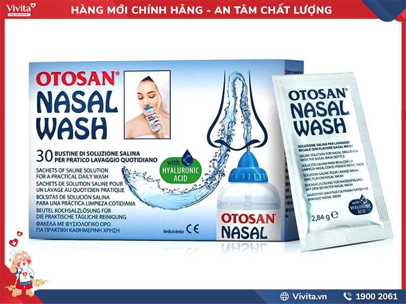 cách sử dụng otosan nasal wash