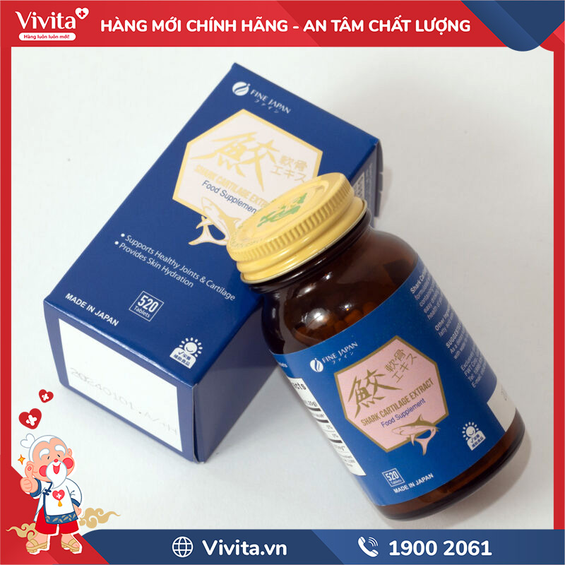 công dụng shark cartilage extract