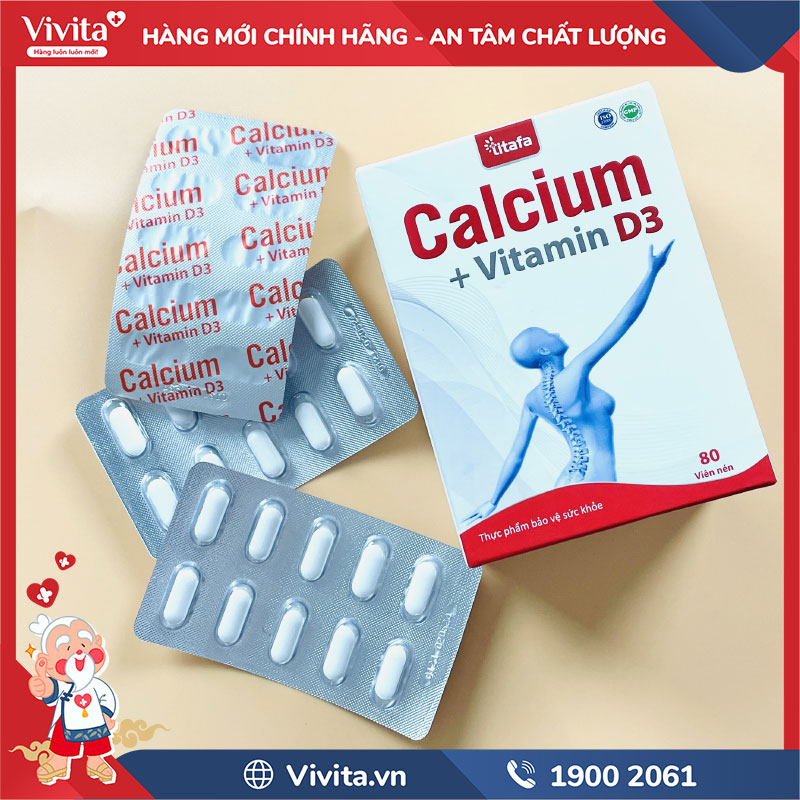 giới thiệu calcium + vitamin d3 titafa