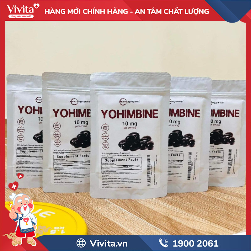 lưu ý khi dùng micro ingredients yohimbine