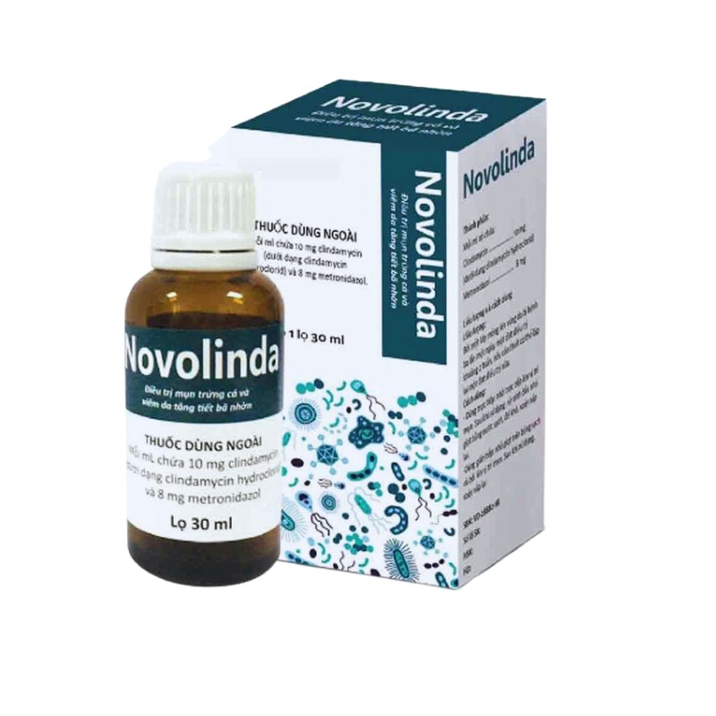 Thuốc trị mụn trứng cá Novolinda CPC1 | Chai 30ml