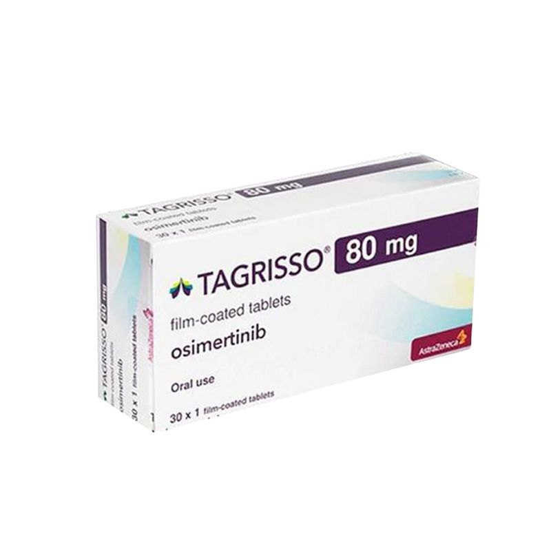 Thuốc trị ung thư phổi Tagrisso 80mg | Hộp 30 viên