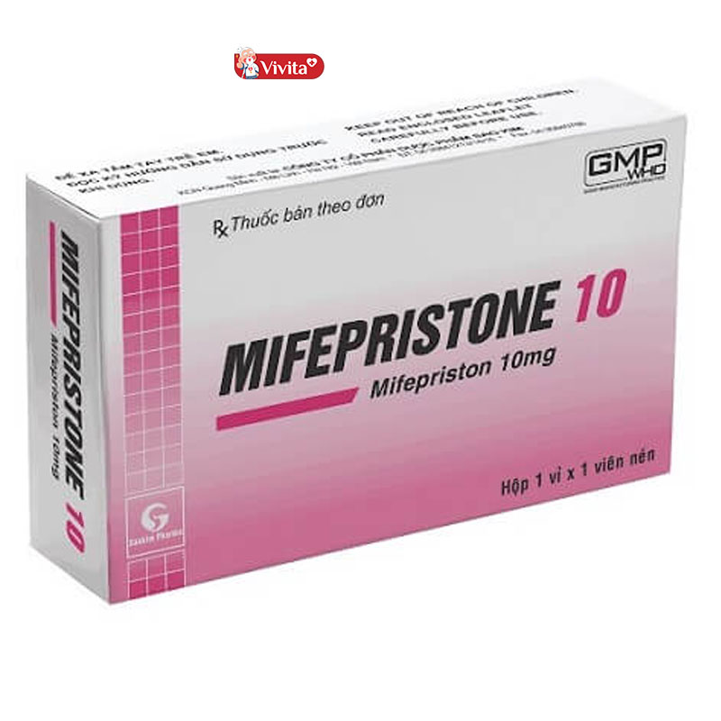 Thuốc tránh thai khẩn cấp 1 viên Mifepristone 10mg 72h