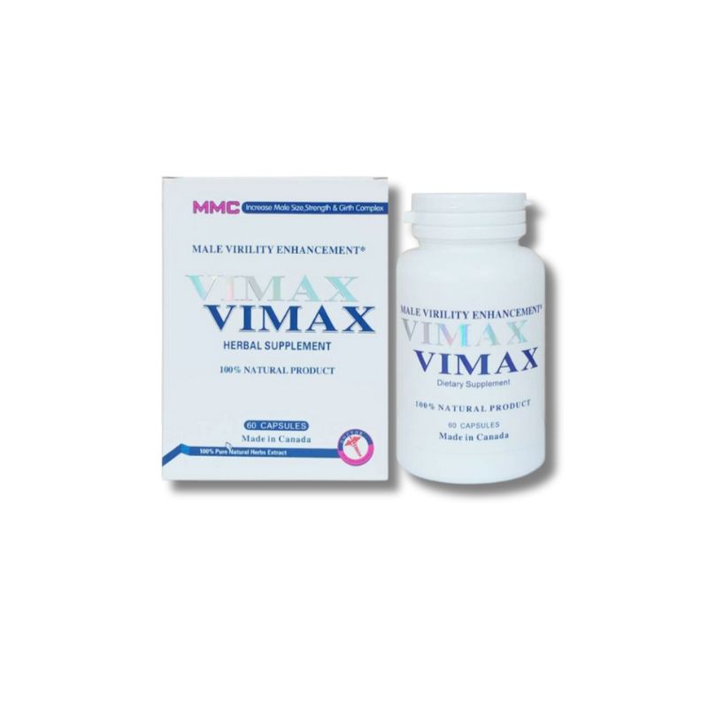 Vimax Viên Uống Hỗ Trợ Tăng Kích Thước Dương Vật, Tăng Cường Sinh Lý Nam Giới