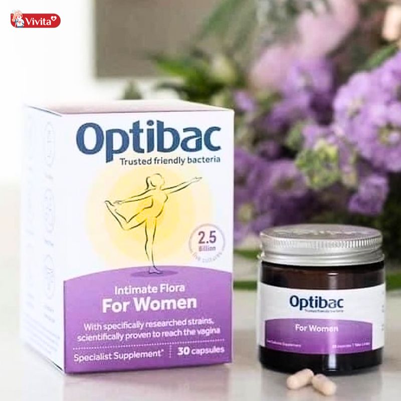 Viên uống men vi sinh Optibac Probiotics cho phụ nữ