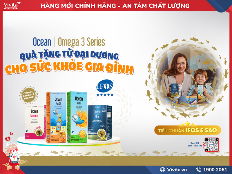 bộ sản phẩm ocean omega 3 series