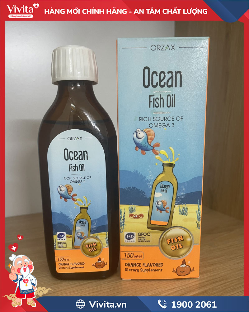 cách sử dụng ocean orange flavored fish oil