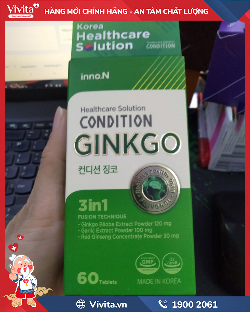 đối tượng sử dụng condition ginkgo