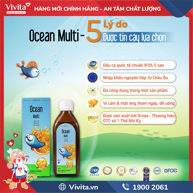 giới thiệu ocean multi fish oil vitamin mineral