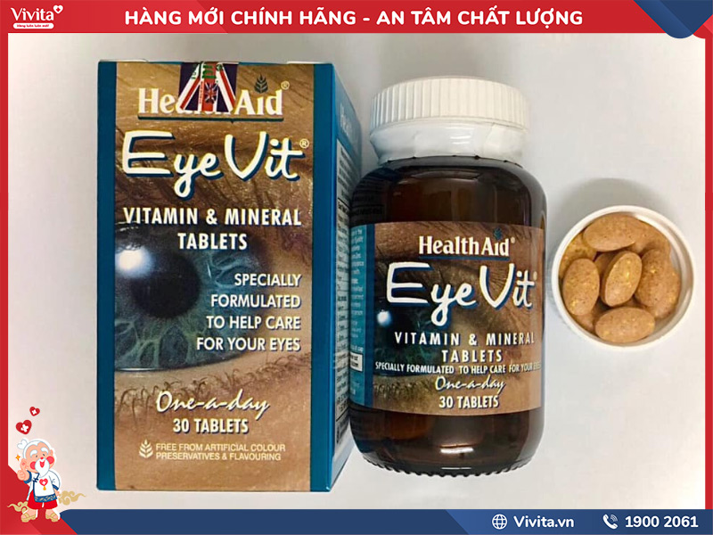 healthaid eye vit vitamin mineral tablets chính hãng