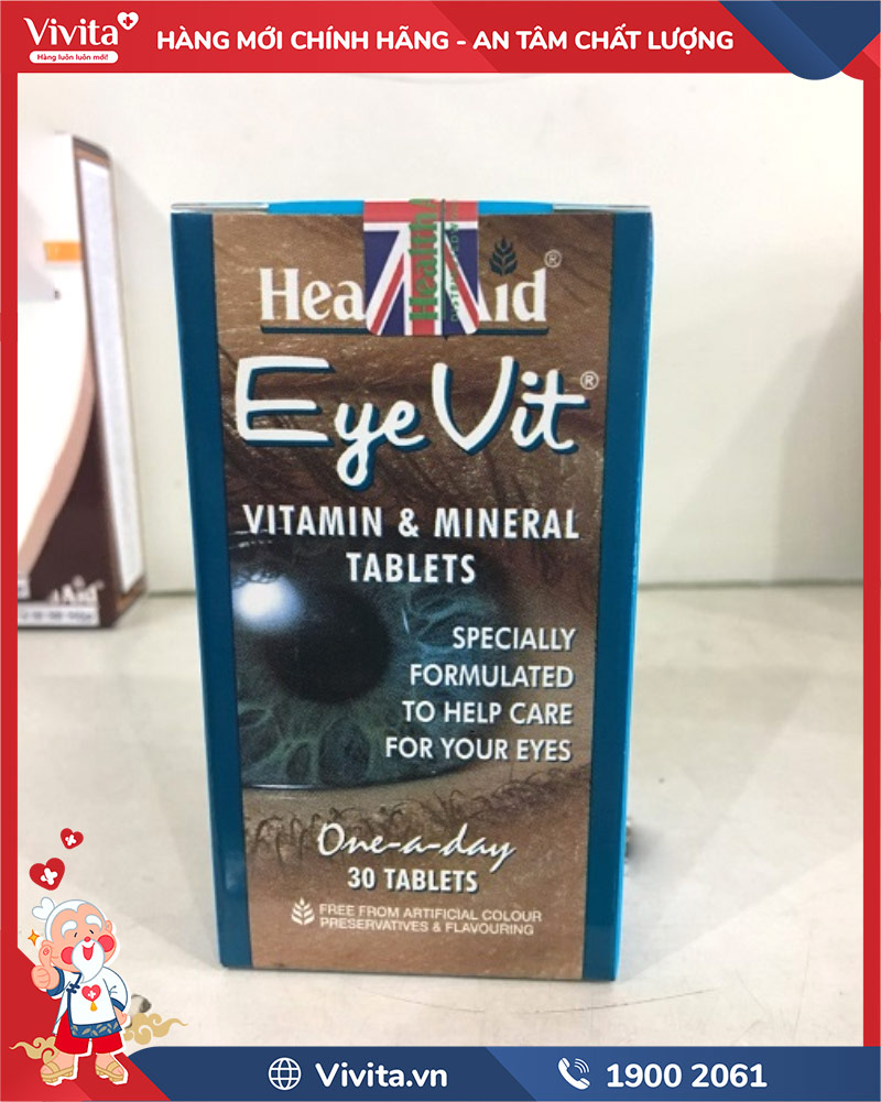healthaid eye vit vitamin mineral tablets có tốt không