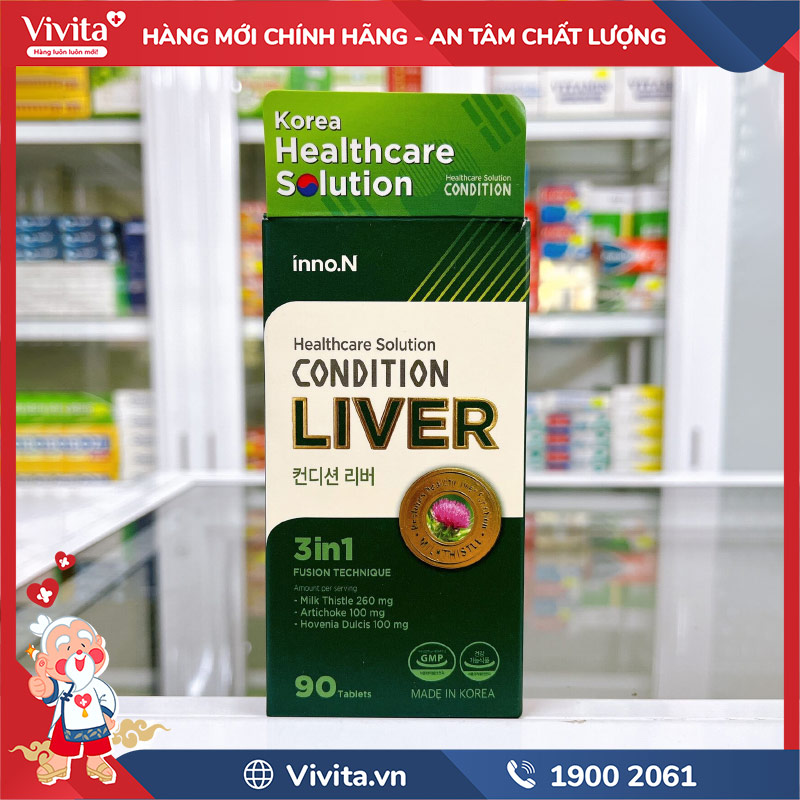 lưu ý khi dùng condition liver