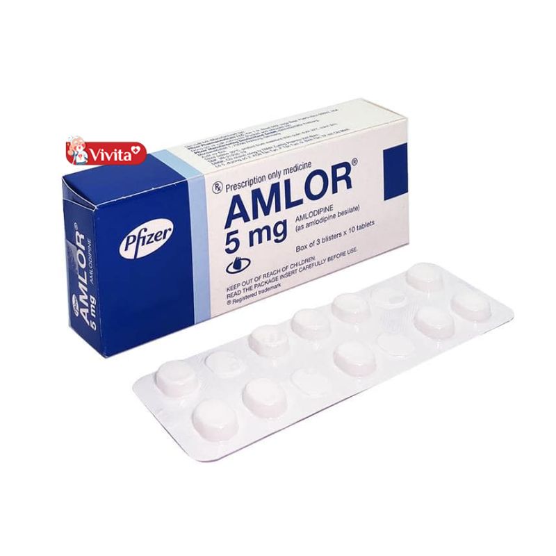 Thuốc trị cao huyết áp Amlor