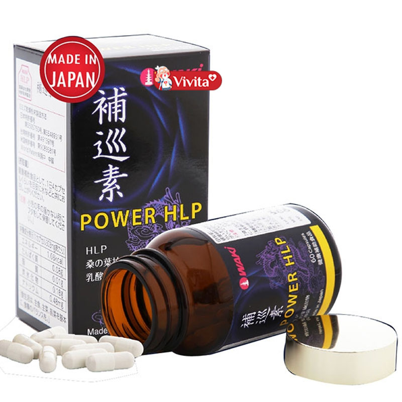 TPCN hỗ trợ trị huyết áp cao của Nhật Power HLP