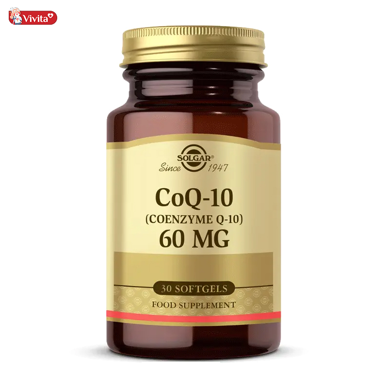 Viên uống hỗ trợ điều trị huyết áp cao của Mỹ Solgar CoQ-10 giúp người dùng cải thiện các vấn đề về tim mạch, tăng sức đề kháng cho cơ thể.