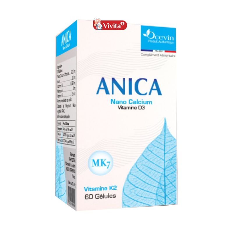 Công dụng Canxi Anica