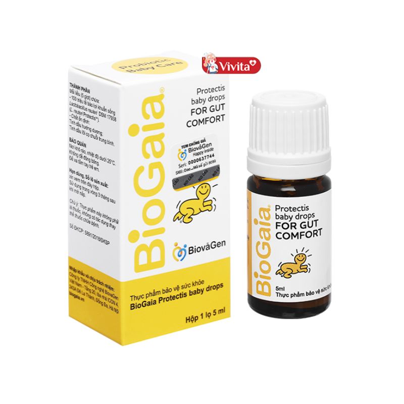 Công dụng của men vi sinh Biogaia