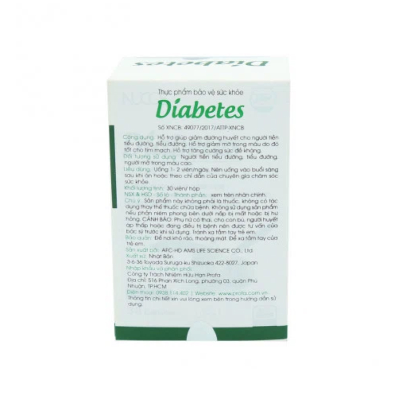 Nucos Diabetes Viên Uống Hỗ Trợ Cân Bằng Đường Huyết (60 viên)