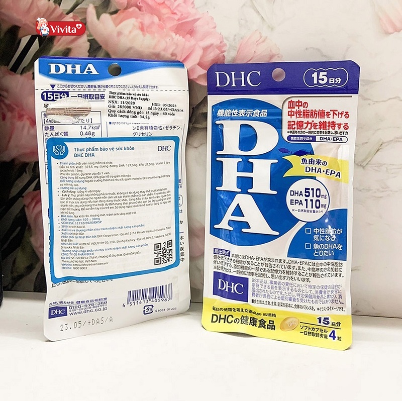 DHA DHC là thuốc bổ não, tăng cường trí nhớ cho học sinh của Nhật được nhiều phụ huynh tin tưởng.