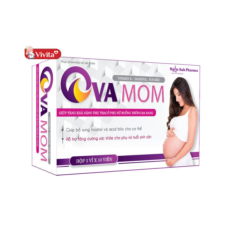 Viên uống Bổ Trứng Ova Mom không những hỗ trợ chị em điều trị u nang buồng trứng mà sản phẩm này còn giúp điều trị vô sinh.
