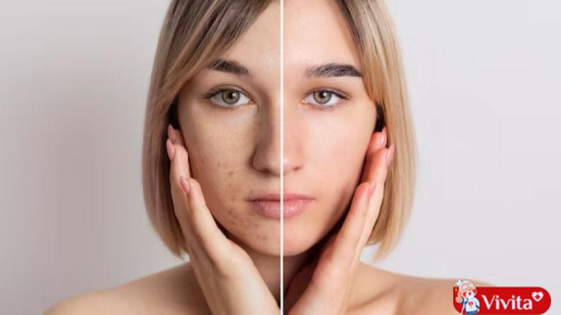 Cách làm mặt nạ từ viên Vitamin E và nghệ giúp giảm thâm mụn