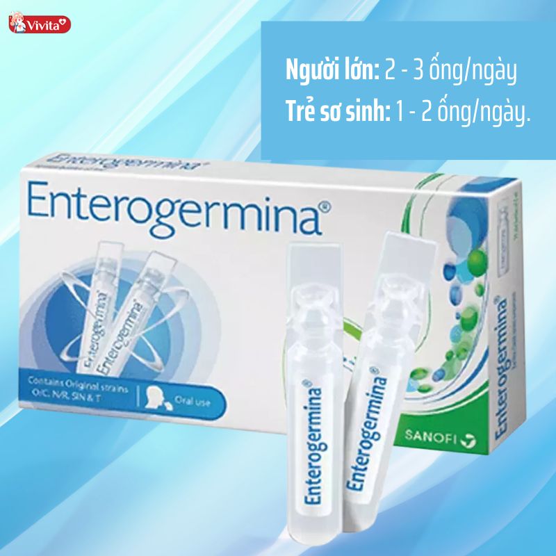 Liều dùng Enterogermina cho trẻ sơ sinh và cho người lớn