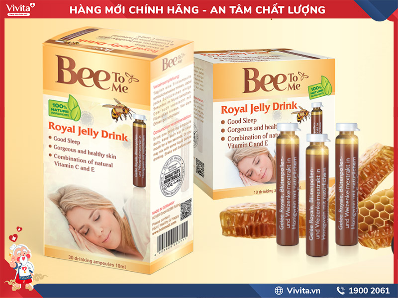 giới thiệu royal jelly drink bee to me