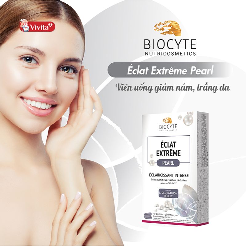 Ưu điểm của viên uống trị nám Biocyte