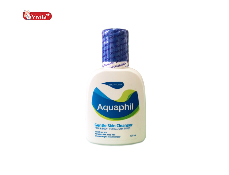 Aquaphil là sản phẩm làm sạch da hiệu quả mà vô cùng dịu nhẹ, phù hợp cho cả trẻ sơ sinh.