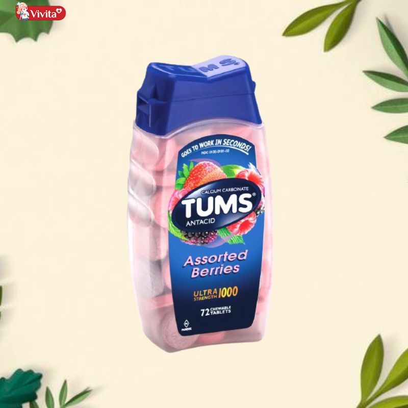 Tums Assorted Berries Ultra Strength