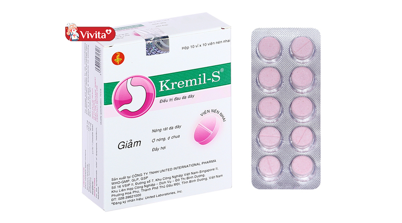 Kremil- S thường có trong tủ thuốc của mỗi gia đình để hỗ trợ giảm đau dạ dày cấp tốc