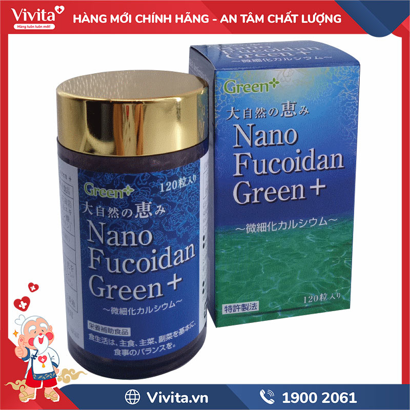 cách sử dụng nano fucoidan green+