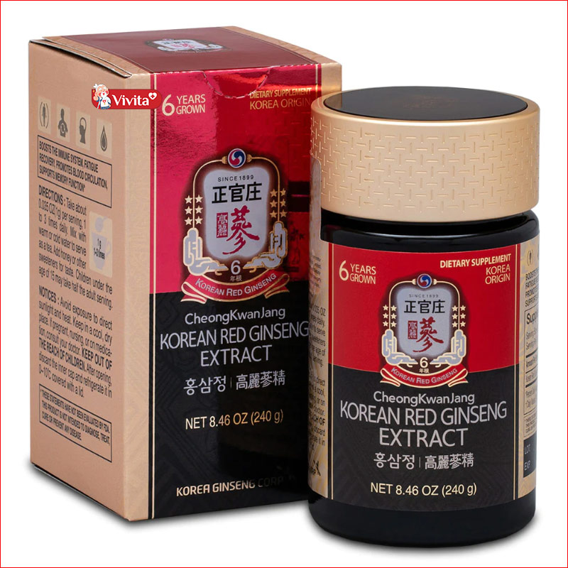 công dụng korean red ginseng extract
