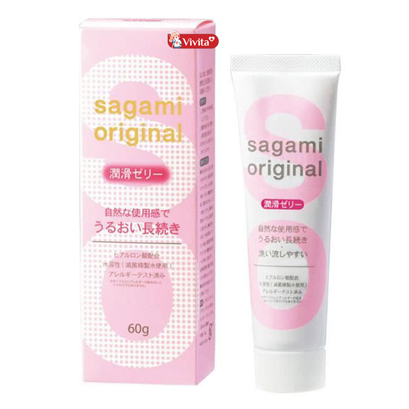 Cải thiện tình trạng khô âm đạo khi quan hệ với gel bôi trơn Sagami Original