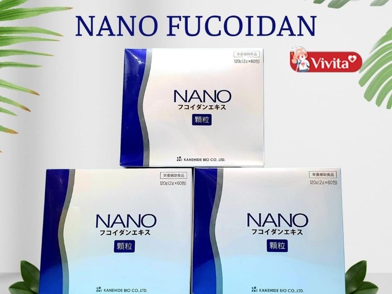 Nano Fucoidan Extract với thành phần chiết xuất 100% từ tảo nâu Mozuku